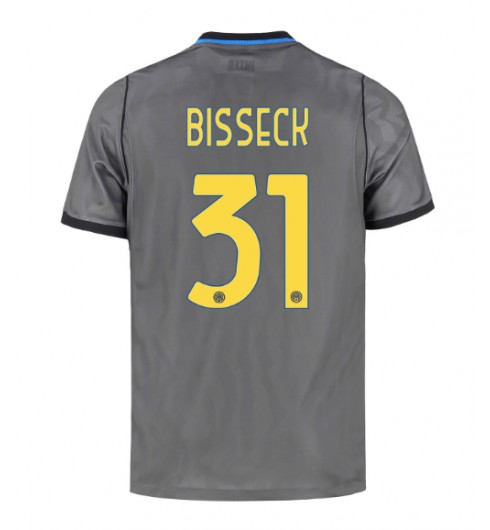 Inter Milan Yann Bisseck #31 Alternativní Dres 2026-27 Krátký Rukáv Inter Milan Yann Bisseck #31 Alternativní Dres 2026-27 Krátký Rukáv
